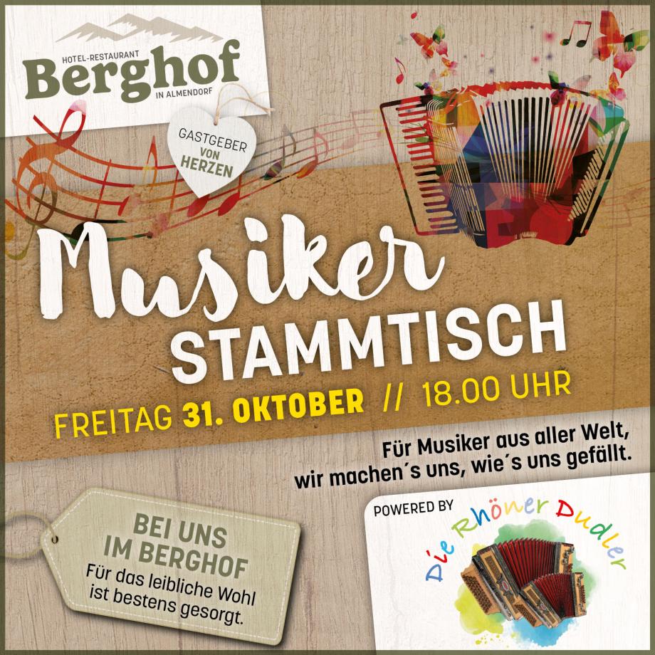 Musikerstammtisch am 31.10.2025